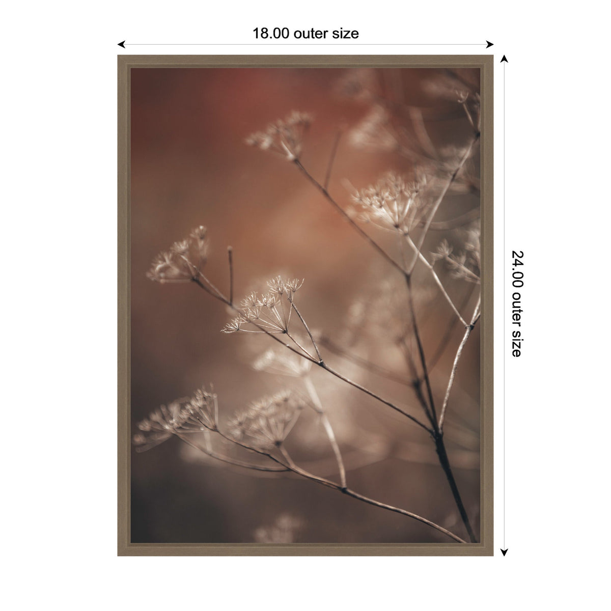 Sylvie Autumn Foliage Framed Canvas by Alicia Abla