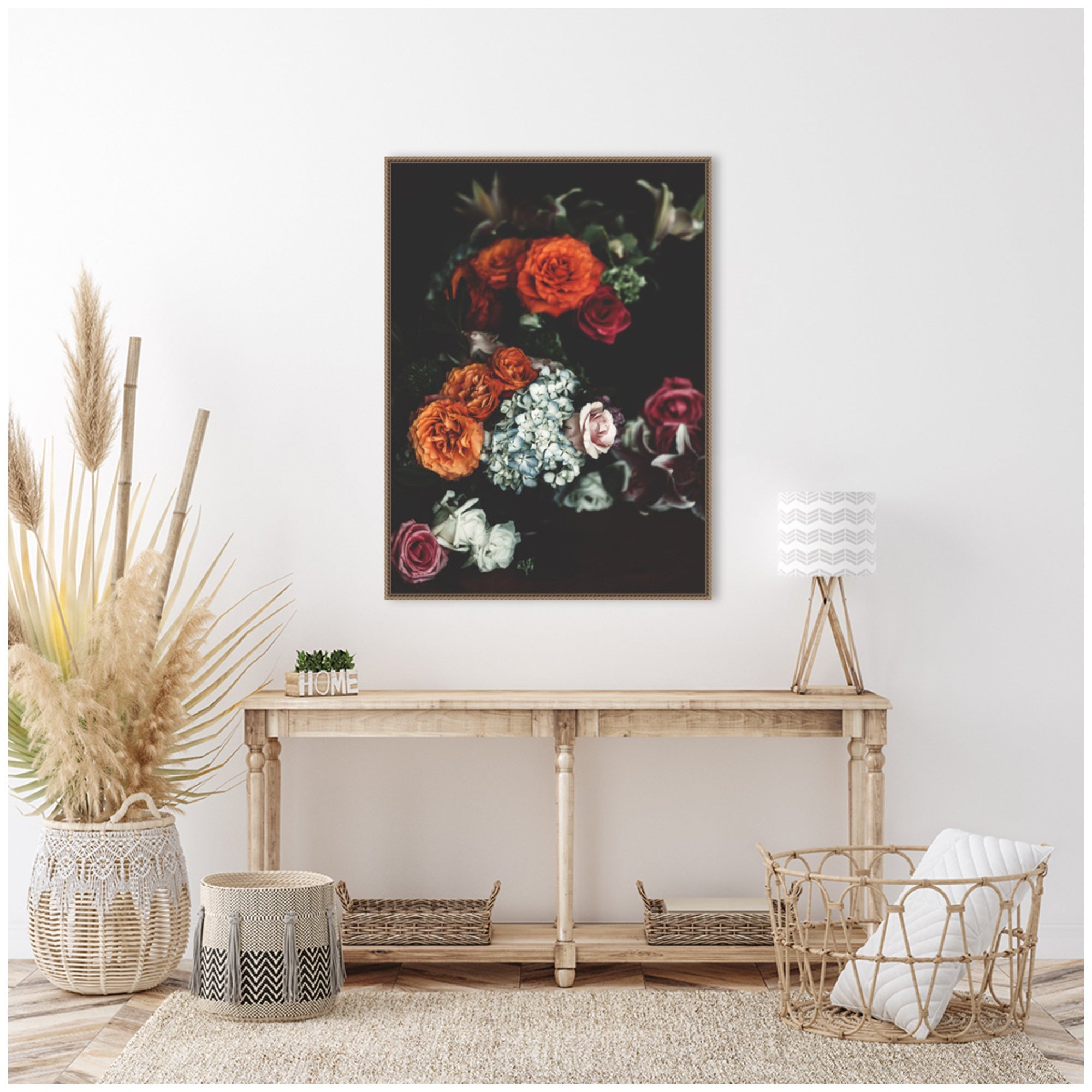 Sylvie Abundance Framed Canvas by Alicia Abla