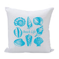 Pillow 16X16 Sea Shells Beach Life