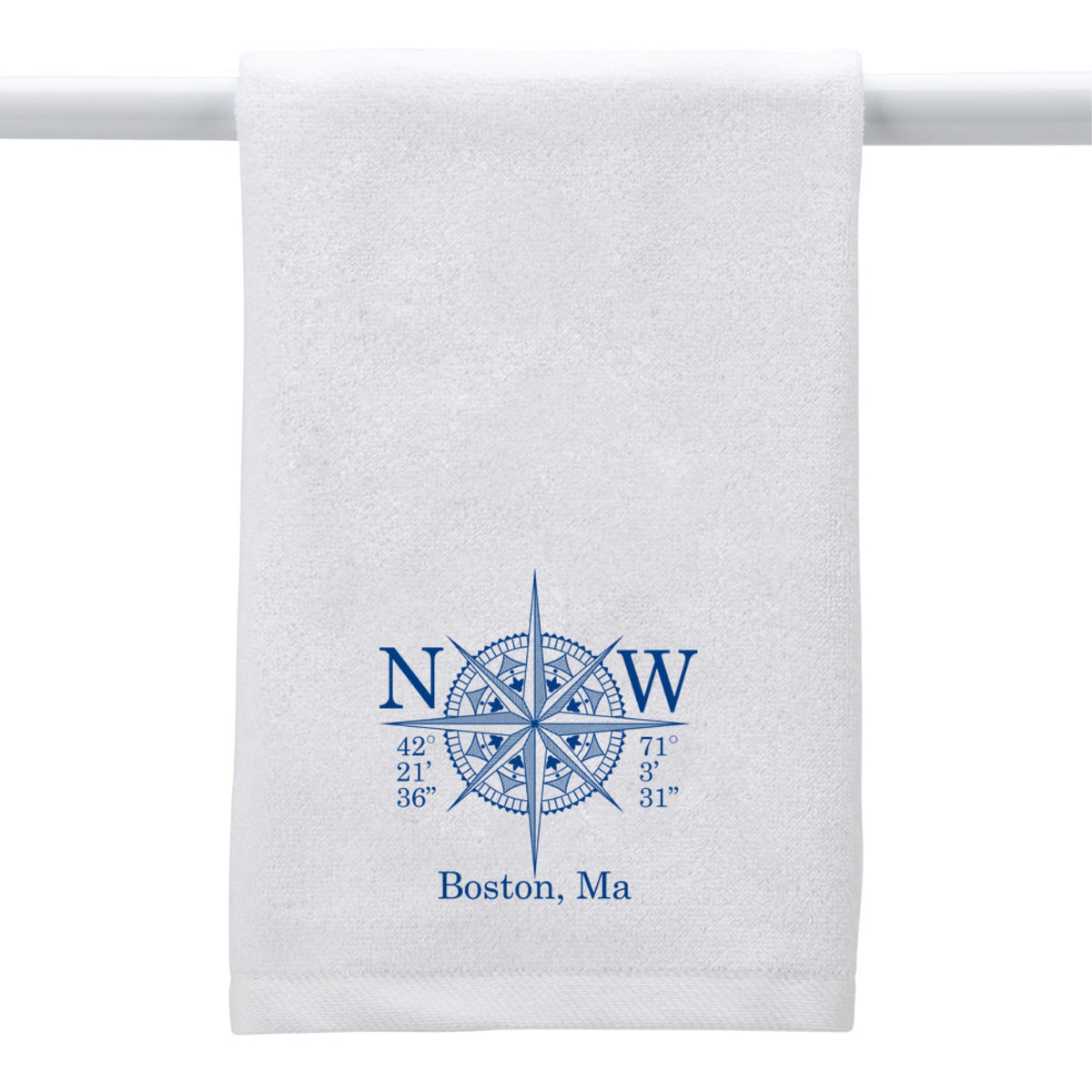 White Towel Long/Lat (Location)