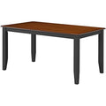 Bloomington Table [Black/Cherry]