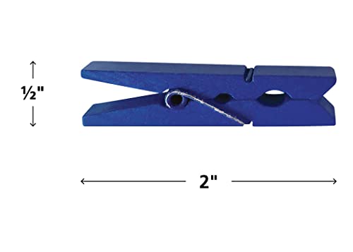 Teacher Created Resources Stem Basics: Medium Multicolor Clothespins, Pack Of 50
