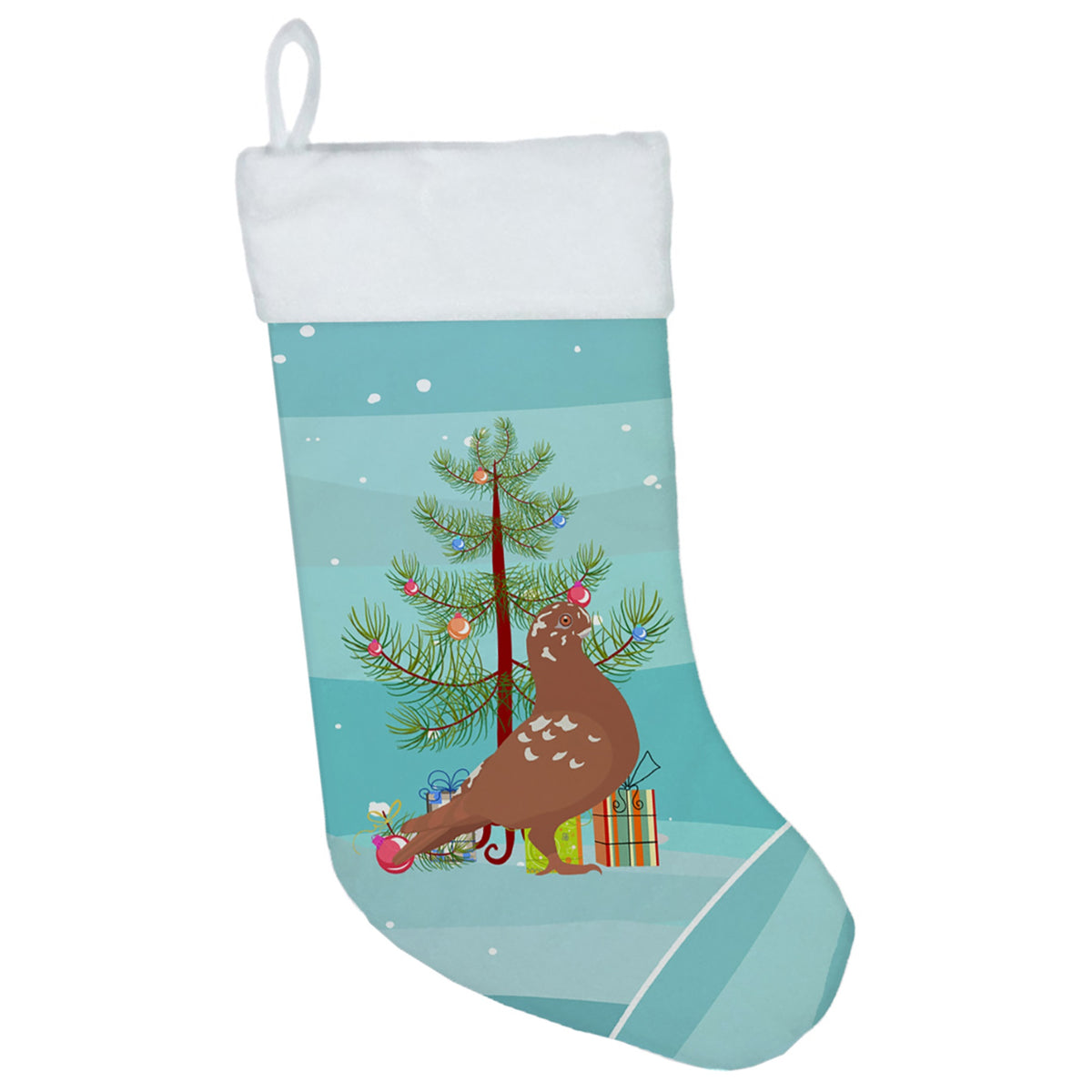 African Owl Pigeon Christmas Christmas Stocking