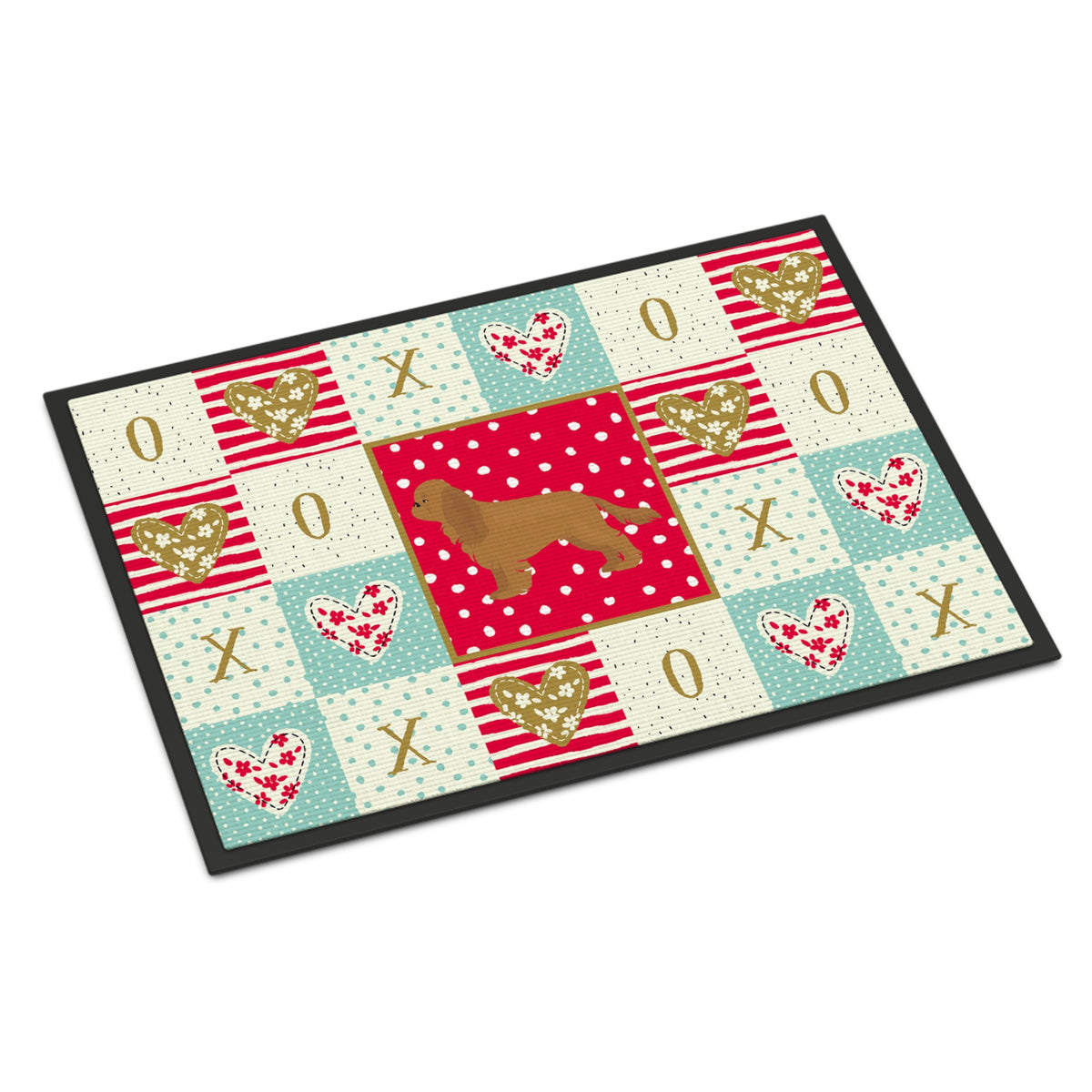 Ruby Cavalier Spaniel Love Indoor Or Outdoor Mat 18X27