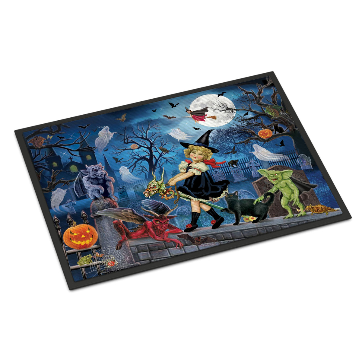 Littlest WitchS Halloween Party Indoor Or Outdoor Mat 18X27