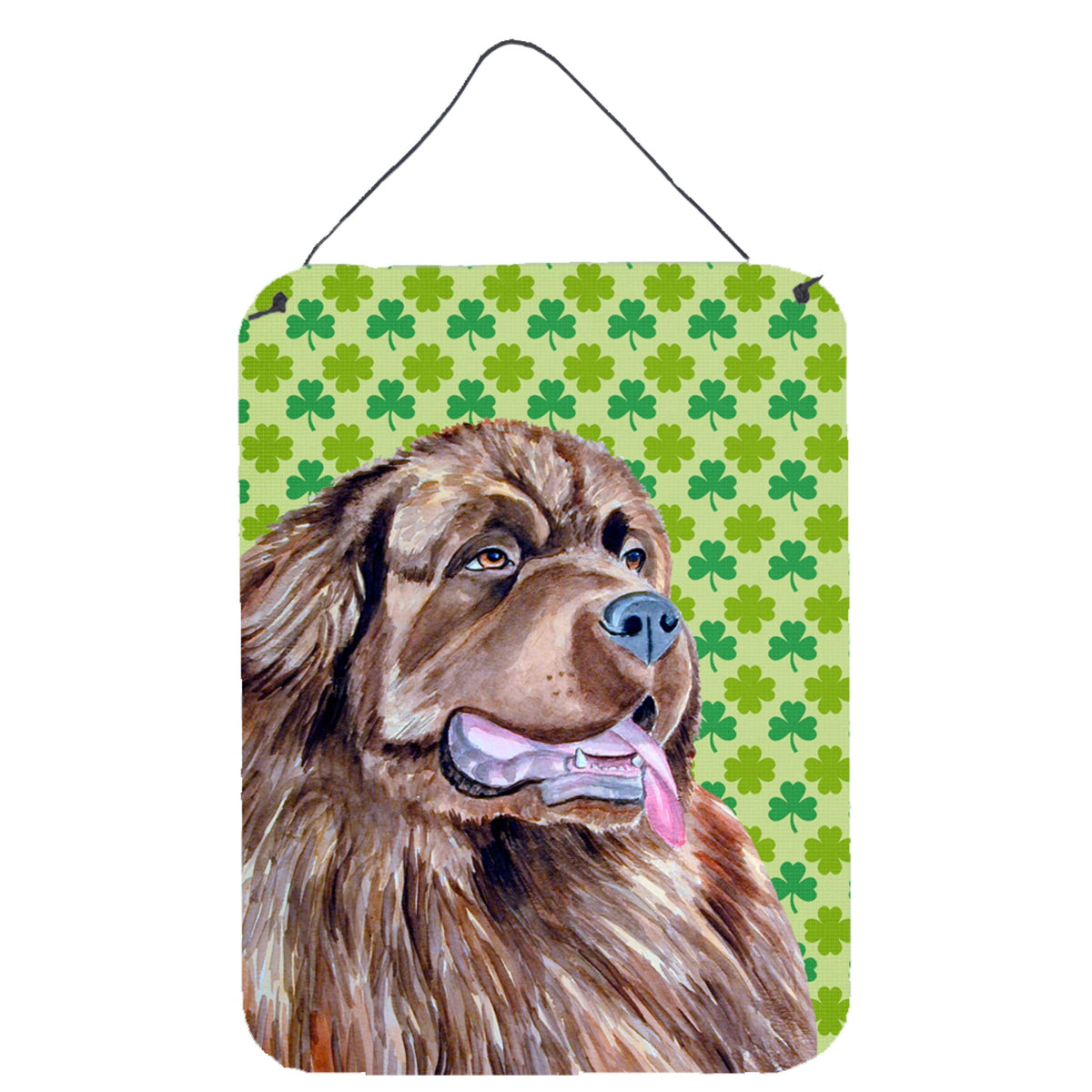 Newfoundland St. PatrickS Day Shamrock Portrait Wall Or Door Hanging Prints