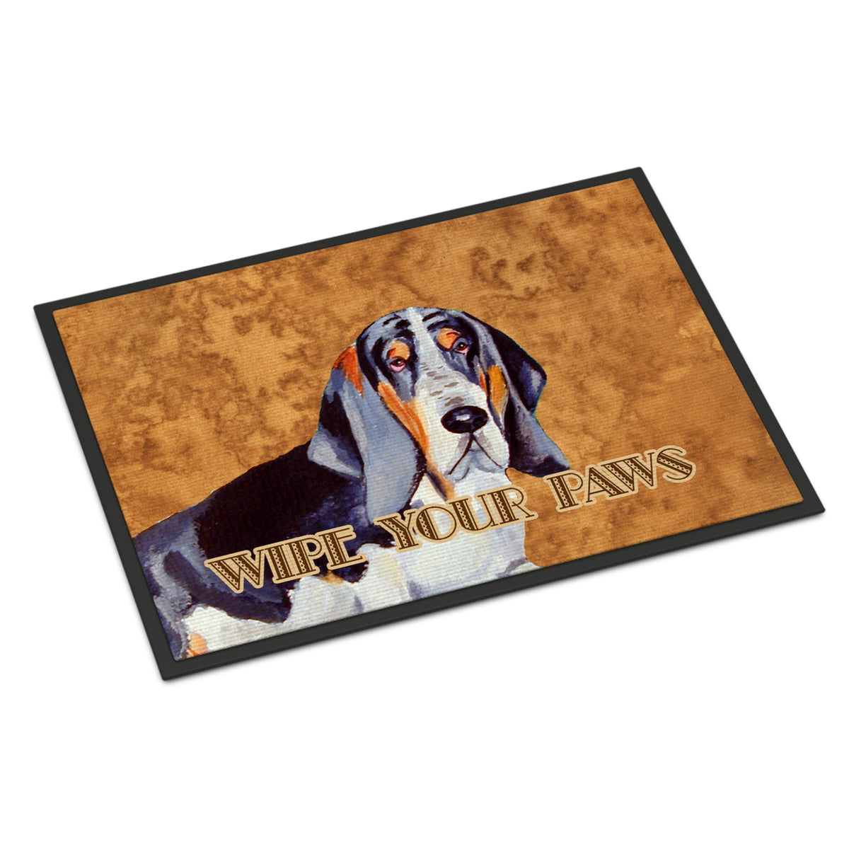 Basset Hound Wipe Your Paws Indoor Or Outdoor Mat 24X36