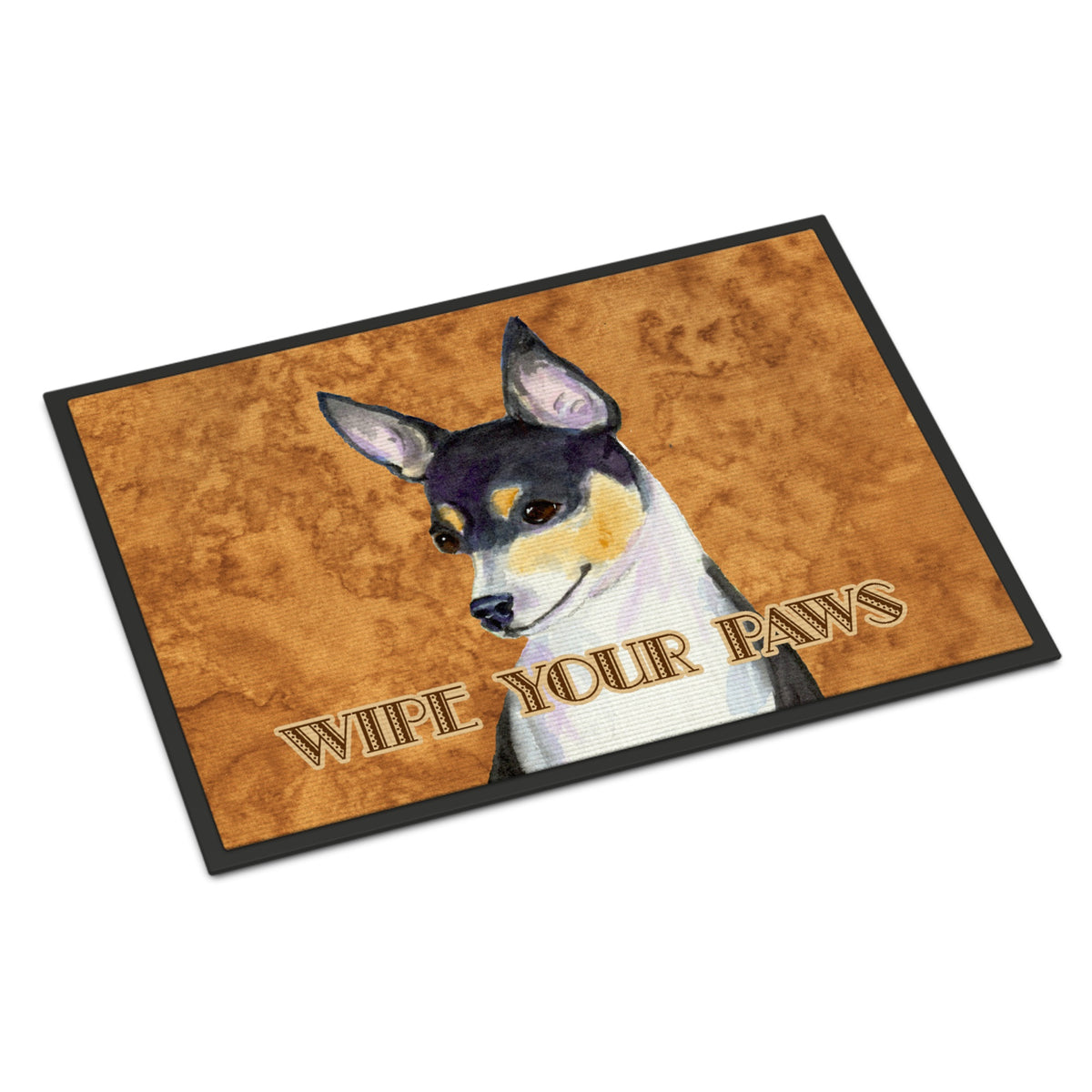 Toy Fox Terrier Wipe Your Paws Indoor Or Outdoor Mat 24X36