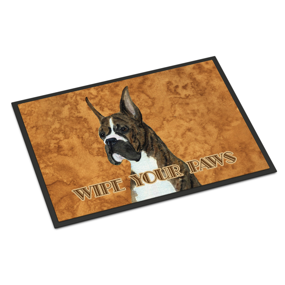 Brindle Boxer Wipe Your Paws Indoor Or Outdoor Mat 24X36