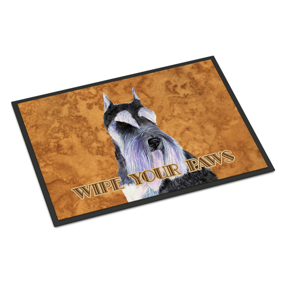Schnauzer Wipe Your Paws Indoor Or Outdoor Mat 24X36
