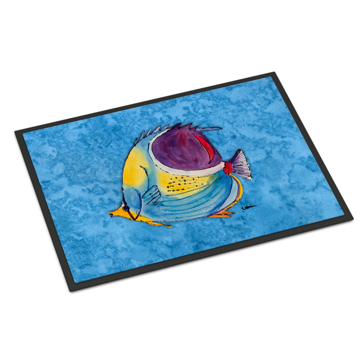 Tropical Fish Indoor Or Outdoor Mat 24X36