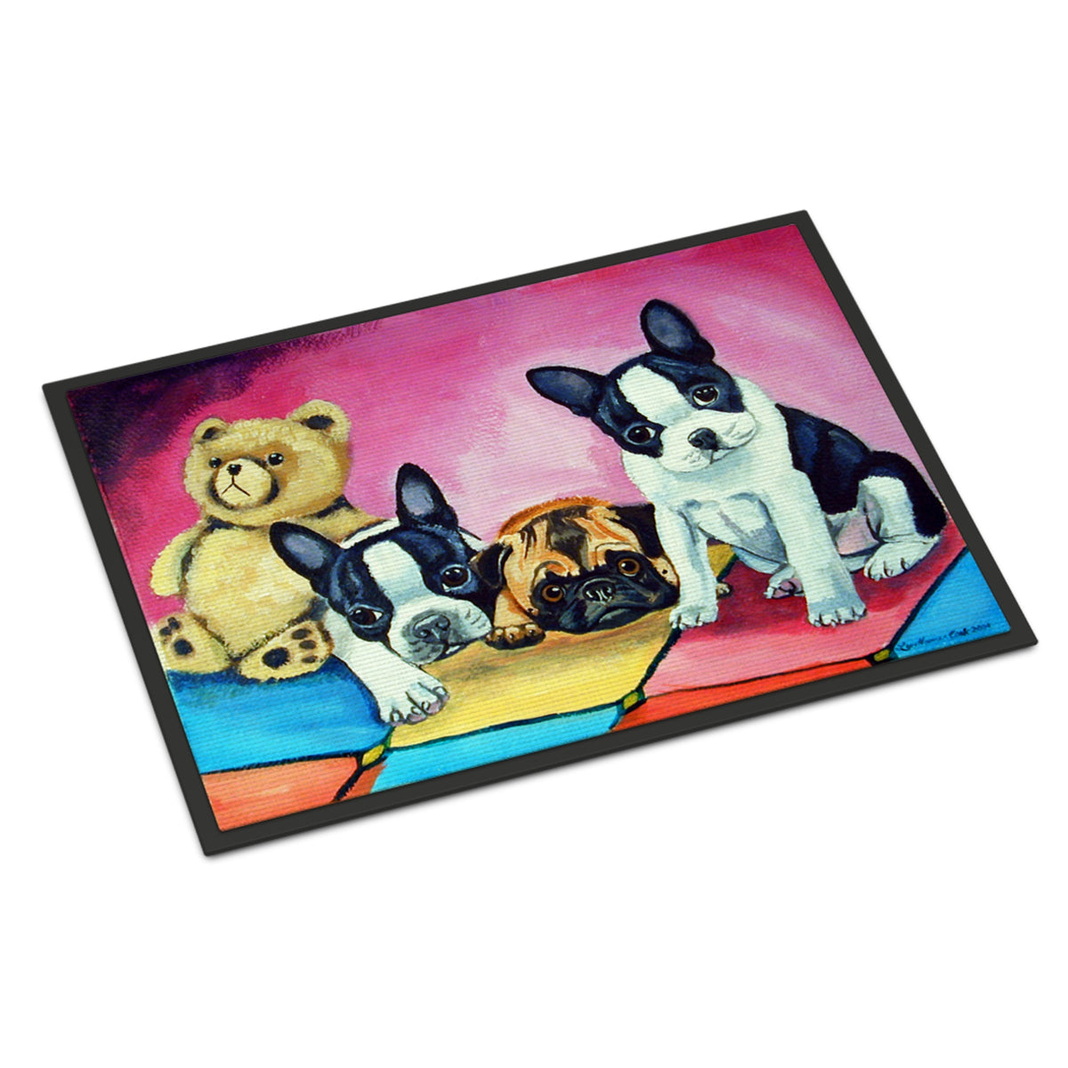 Multiple Breeds Indoor Or Outdoor Mat 24X36