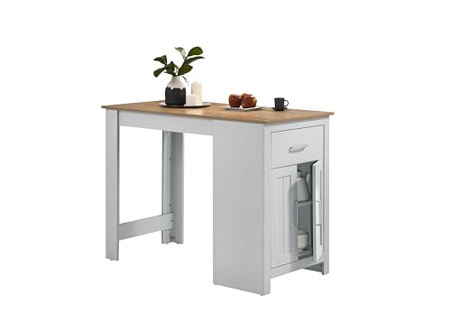 Alonzo Breakfast-Style Dining Table: Stylish, Space-Saving, and Functional