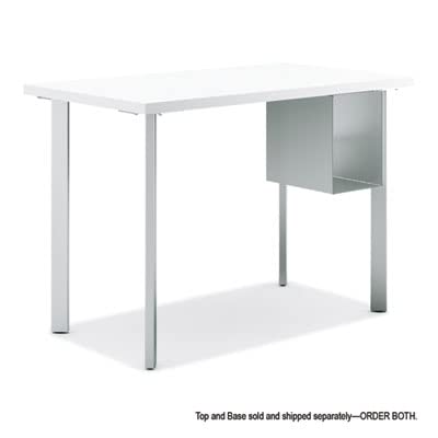 HON Coze Table Desk Rectangle Worksurface Top, 42 x 24, White
