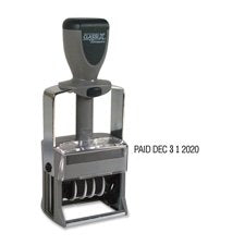 Shachihata Inc Xst40140 Self-Inking Dater44; 12 Phrase Dater