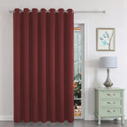 Joydeco Room Divider Curtain, Patio Door Curtain For Sliding Door, Sliding Glass Door Curtain, Extra Wide Curtains Privacy Curta