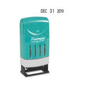 Shachihata Incversadater Line Daters, Prints Month/Date/Year, Small, Black