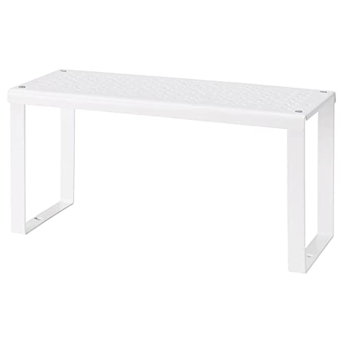 Establisher Variera Shelf Insert, White, 32X13X16 Cm (12 5/8X5 1/8X6 1/4inch)  Spacesaving Organizer For Cabinets, Drawers, Kitch