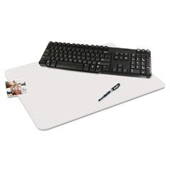 Mot3 - Krystalview Desk Pad With Microban, Glossy, 38 X 24, Clear