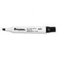 Universal Office Products 43651 Dry Erase Marker, Chisel Tip, Black, Dozen
