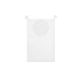 ZAPORA Laundry Basket Polyester Laundry Basket Bathroom Wallmounted Largecapacity Visual Grid Size 77cm*30cm*50cm