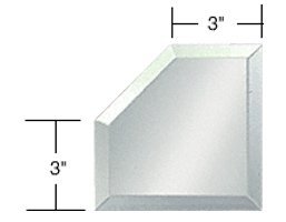CRL 3  Mitered Mirror Corner Beveled on All Sides