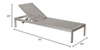Pangea Home Lngr Gry Sally Lounger, Gray