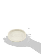Abbott Collection 27-Savon Soap Dish, 5 Inches L, White