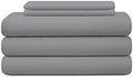 Cotton Bed Sheets 5 Piece Split Set 400 Thread Count 100% Extra Long Staple Luxurious & Hypoallergenic Bedding Hotel & Home Coll