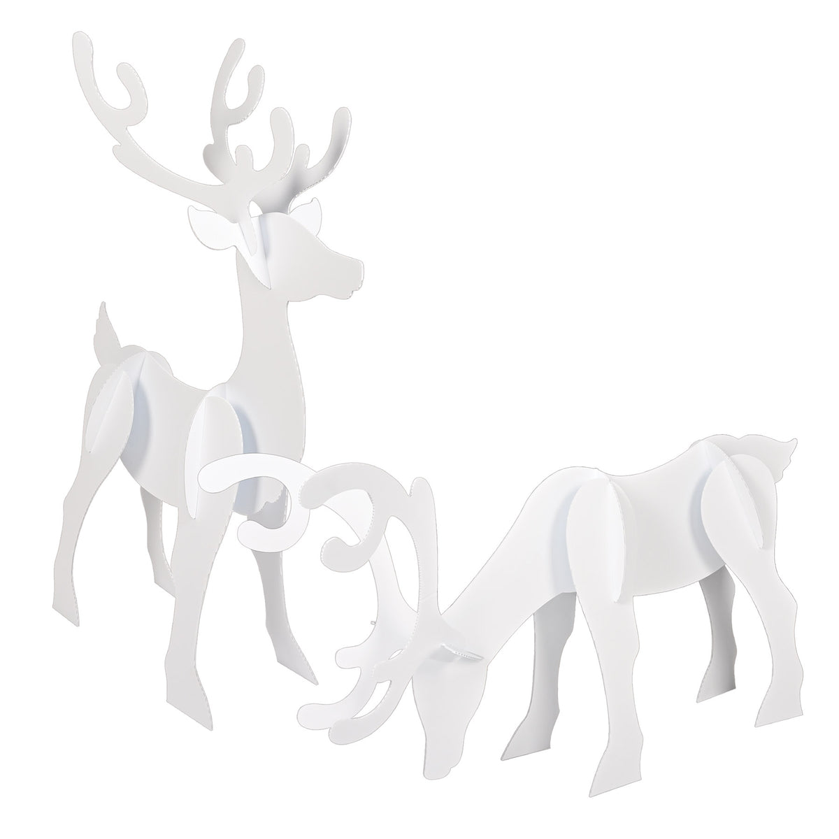 3D Reindeer Props