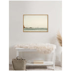 Sylvie Sailing the Pacific Framed Canvas by Alicia Bock