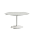 Rowan 54'' Modern Luxury Pedestal Round Marble Dining Table