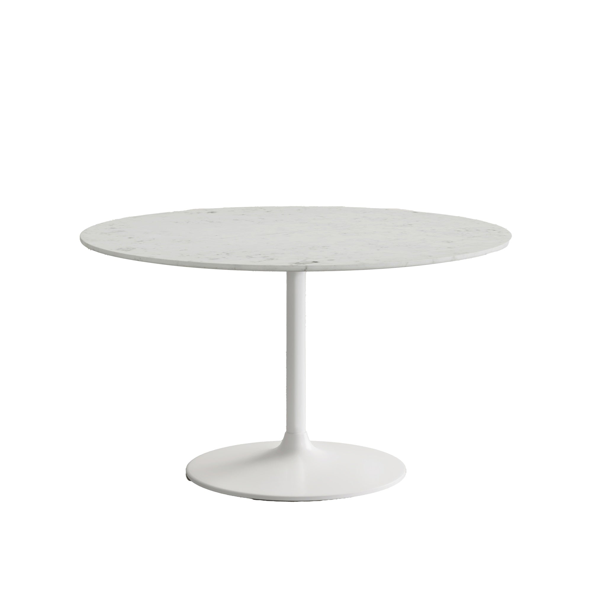 Rowan 54'' Modern Luxury Pedestal Round Marble Dining Table