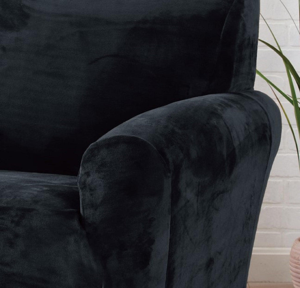 Velvet Stretch Slipcover - Gale Collection