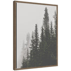 Sylvie Framed Canvas Tree Top Mountains by Alicia Abla