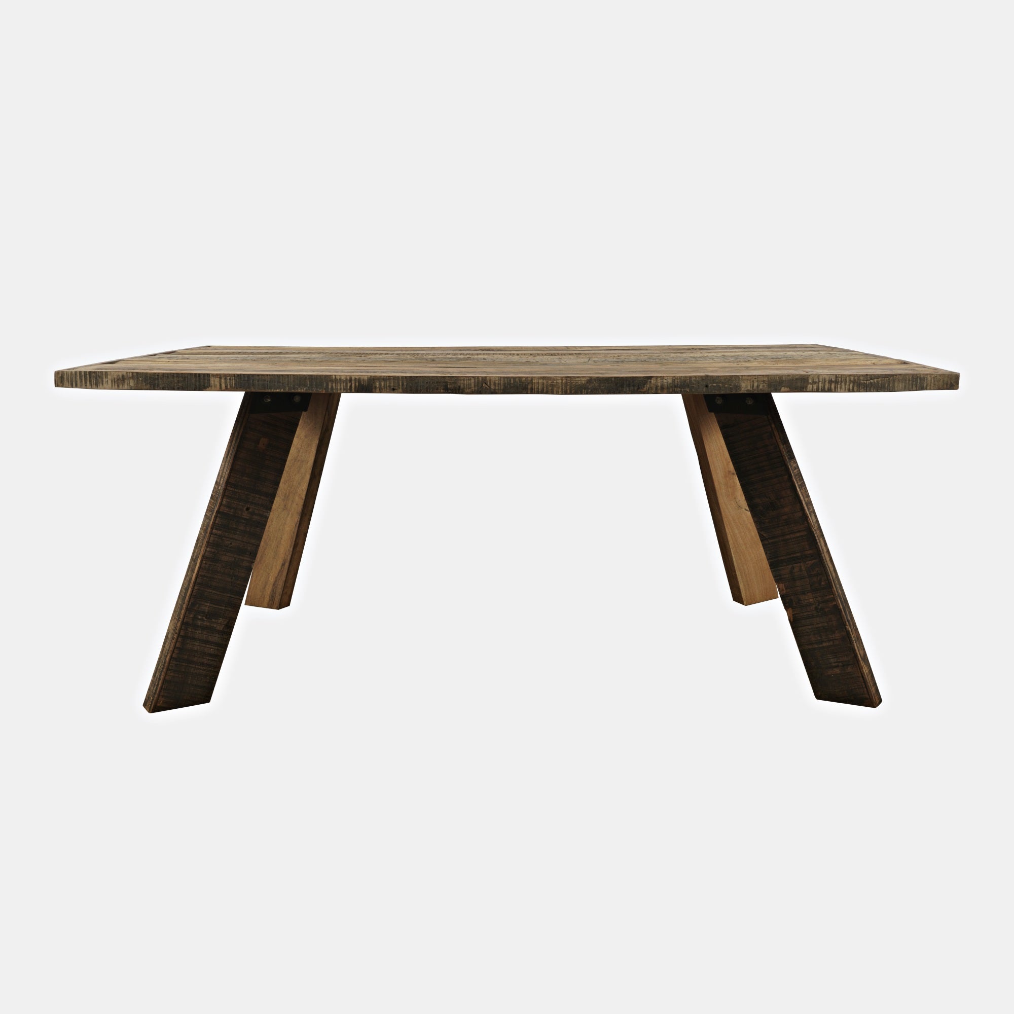 Reclamation 72'' Rustic Reclaimed Solid Wood Dining Table