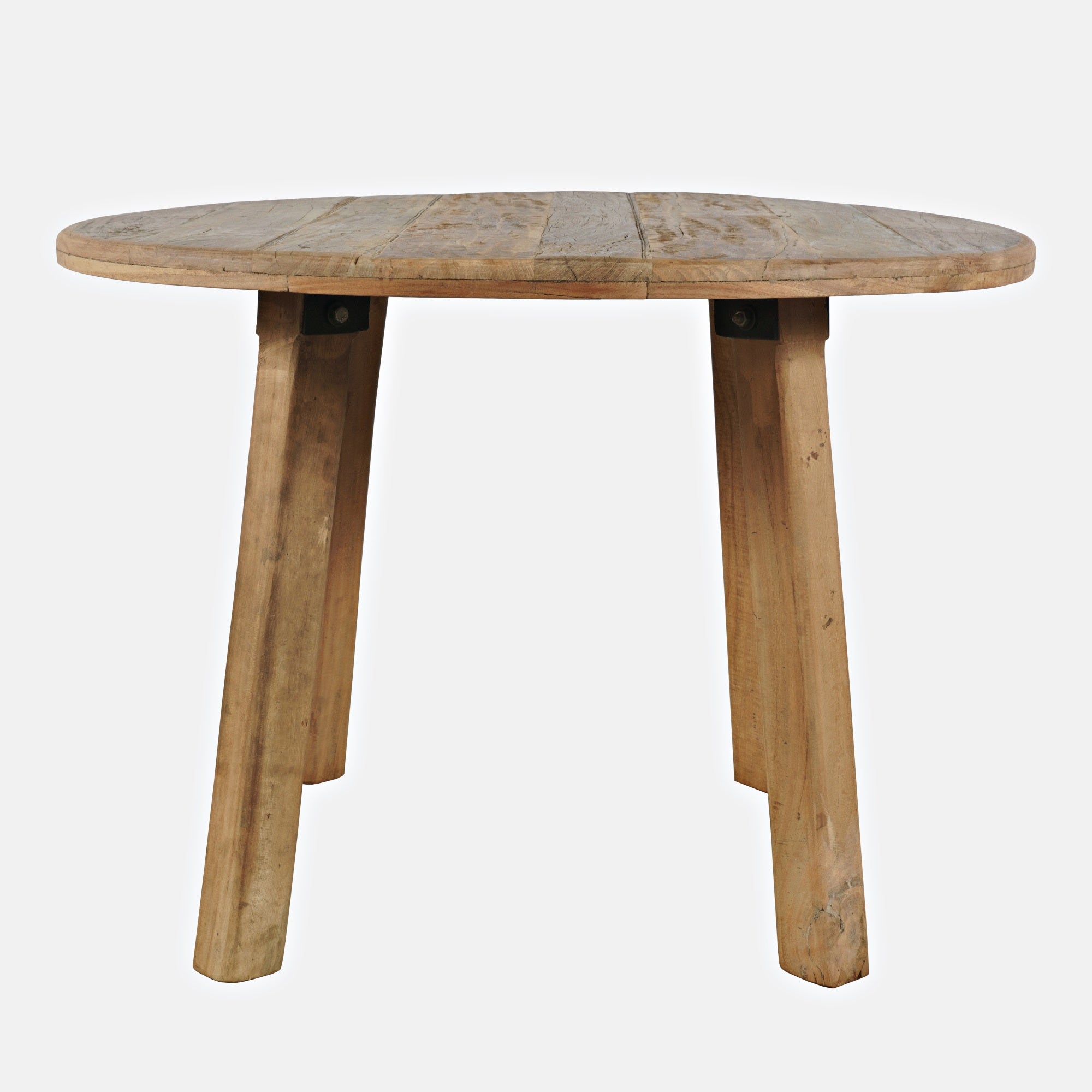 Reclamation 42'' Rustic Reclaimed Solid Wood Round Dining Table