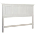 Farmhouse Queen Headboard, Rustic White