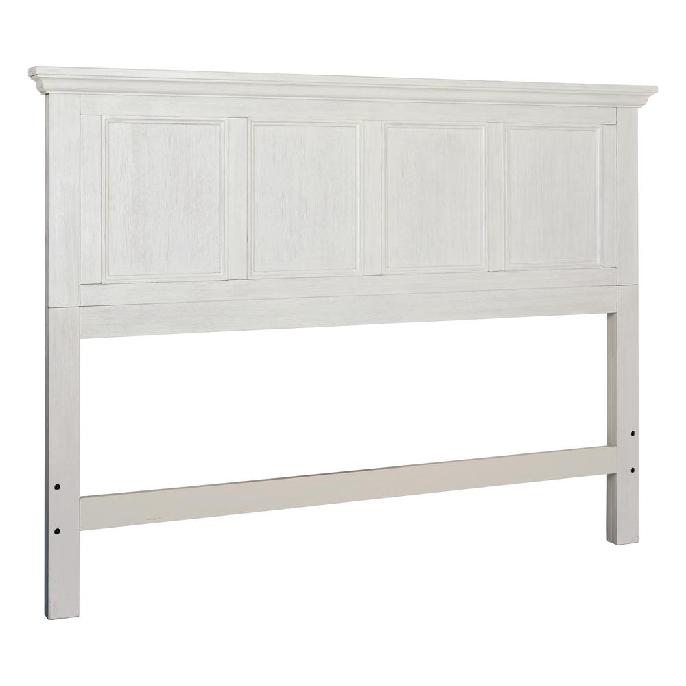 Farmhouse Queen Headboard, Rustic White