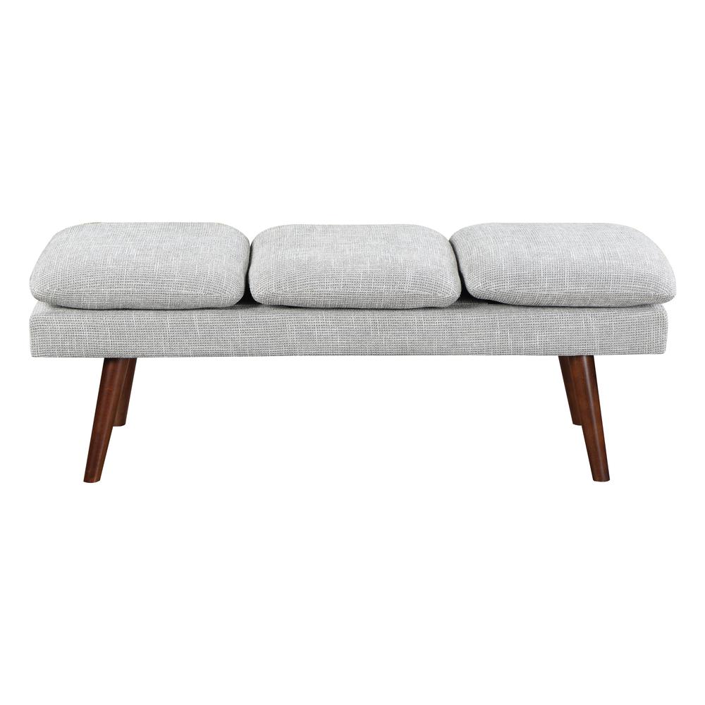 Amanda 54 Mid-Century Bench