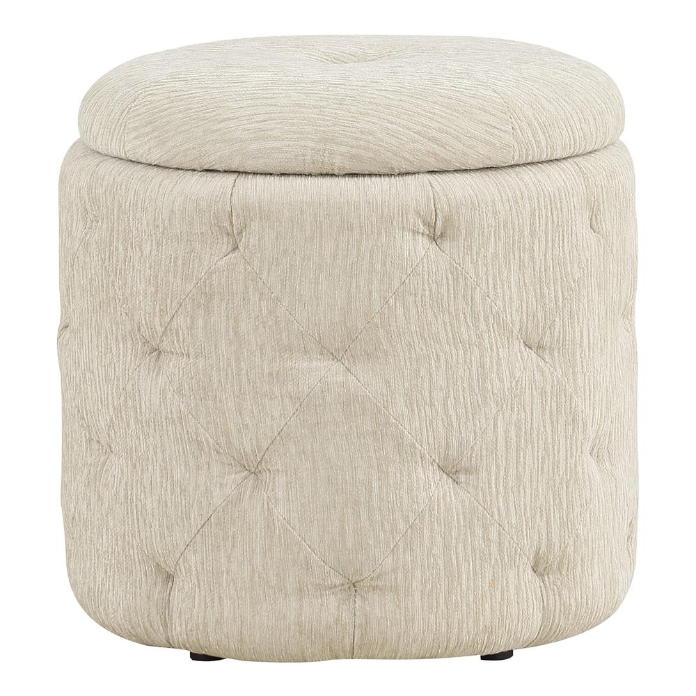 Erindale Round Storage Ottoman