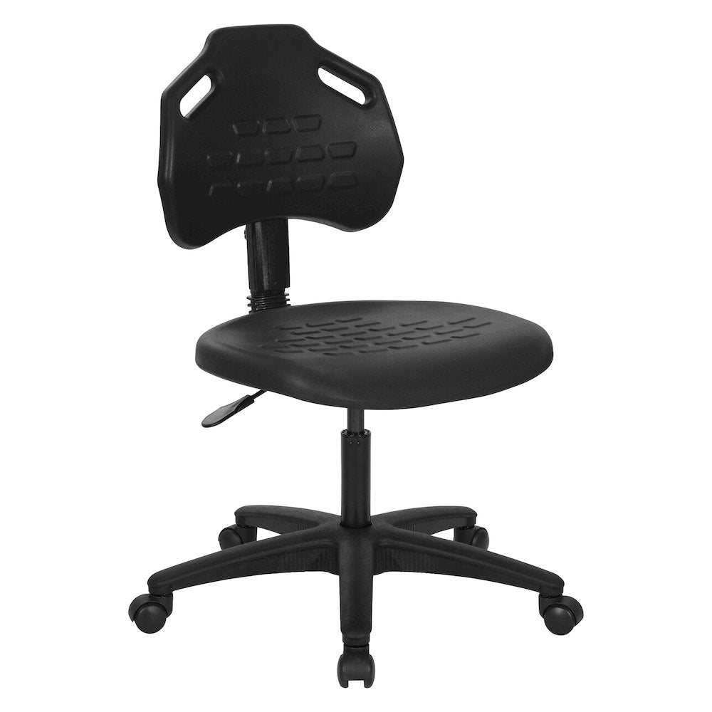 Black Self Skinned Urethane Task Chair