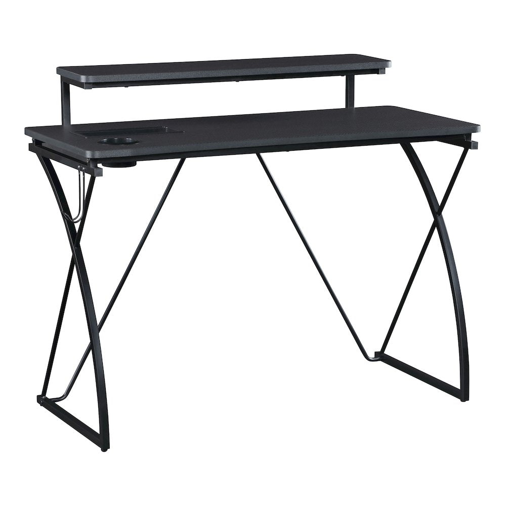 Biome 44 Battlestation Gaming Desk With Bluetooth LED Lights