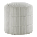 Bartley Storage Ottoman in Taupe Cord Fabric