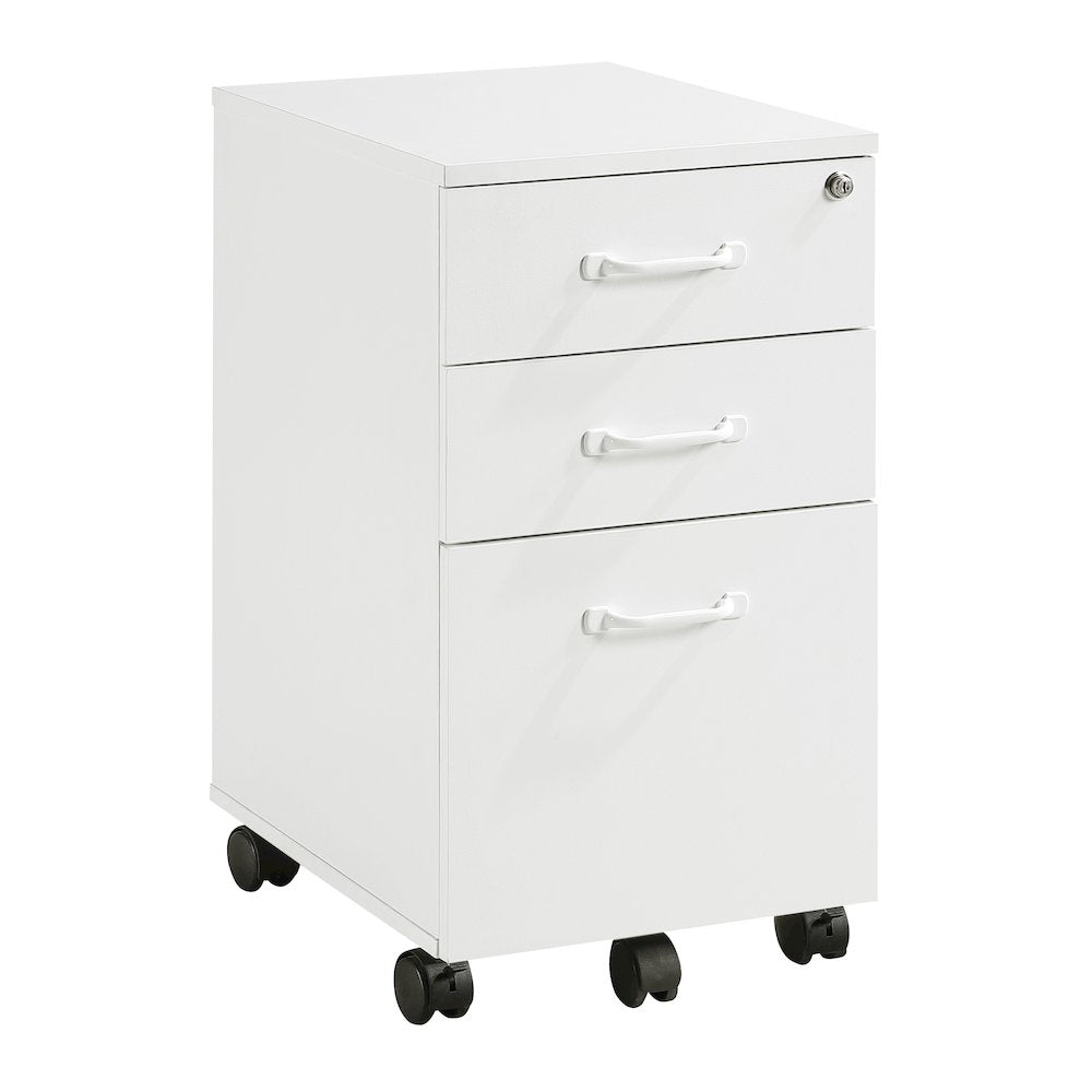 Prado 3-Drawer Mobile File Cabinet