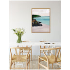 Sylvie Seascape Framed Canvas by Nikita Jariwala