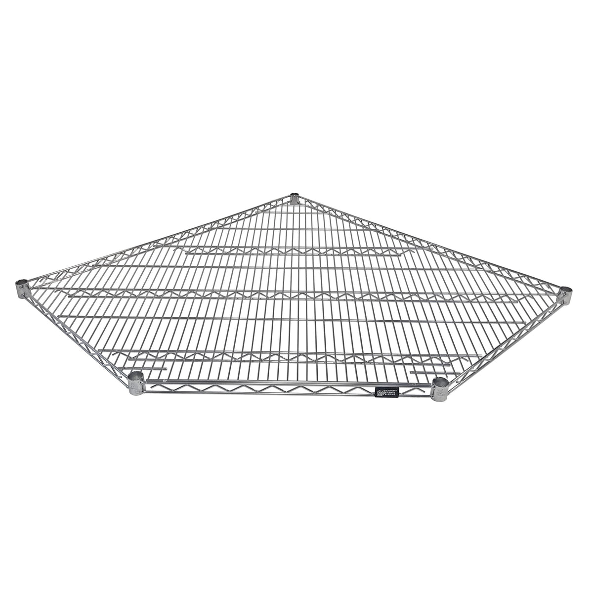 Quantum 2442Crnc Shelf, Carbon Steel, Chrome, Nsf