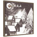 Sylvie Framed Canvas Magical Night by Teju Reval