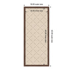 Pinboard Green Lattice Print