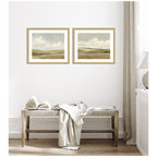 Whispering Meadows 2 Piece Framed Wall Art Print Set by Amy Lighthall